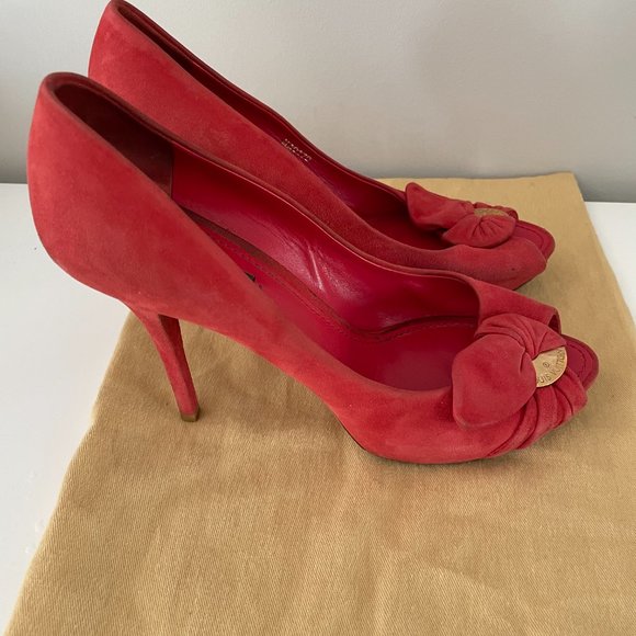 Louis Vuitton open toe pumps size 9 (40) - Picture 3 of 9